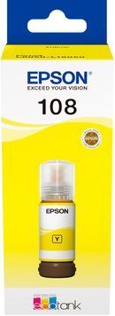 Чорнило Epson 108 EcoTank L8050/L18050 yellow (C13T09C44A) 39764 фото
