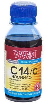 Чорнило WWM Canon CLI-451C/CLI-471C Cyan 100 г (C14/C-1) 35500 фото