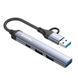 USB-хаб ColorWay USB-A/USB-C 4-в-1 USB2.0х2/USB3.0/USB-C2.0 (CW-HUB06) 54407 фото 5