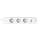 Розумний Wi-Fi мережевий фільтр-подовжувач TP-Link Tapo P300 1.5 м 2 x USB-A + USB-C White 36424 фото 7