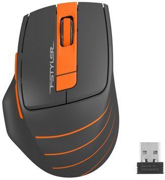 Миша A4Tech Fstyler FG30S Orange/Black 22524 фото