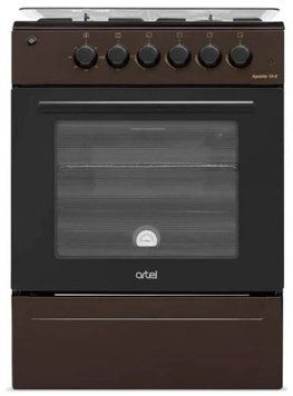 Плита комбінована Artel Apetito 10-E Brown коричнева 41499 фото