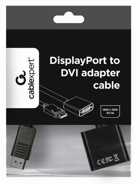 Адаптер Cablexpert DisplayPort - VGA 0.15 м (A-DPM-VGAF-02) 54639 фото