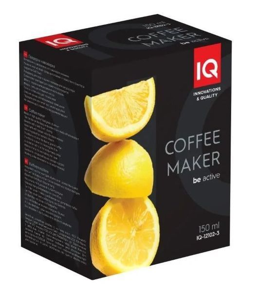 Гейзерна кавоварка IQ Be Active на 3 чашки (IQ-12102-3) 57233 фото