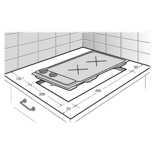 Варильна поверхня Beko HDCG32220FX газова 7725588304 фото