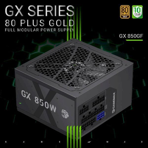 Блок живлення GameMax 850W GX 850GF 160461 фото