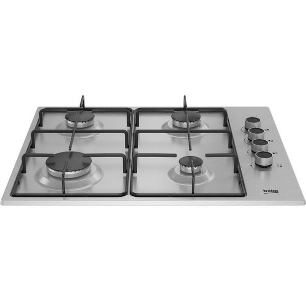 Варильна поверхня Beko HIGG64123SX газова 7754783864 фото Варильна поверхня Beko HIGG64123SX газова 7754783864 фото