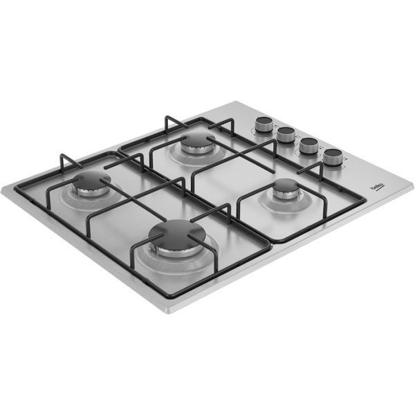 Варильна поверхня Beko HIGG64123SX газова 7754783864 фото Варильна поверхня Beko HIGG64123SX газова 7754783864 фото