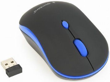 Миша Gembird MUSW-4B-03-B Black/Blue USB 135068 фото