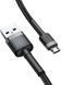 Кабель Baseus Cafule Cable USB for Micro 2.4A 1 м Gray/Black (CAMKLF-BG1) 35172 фото 2