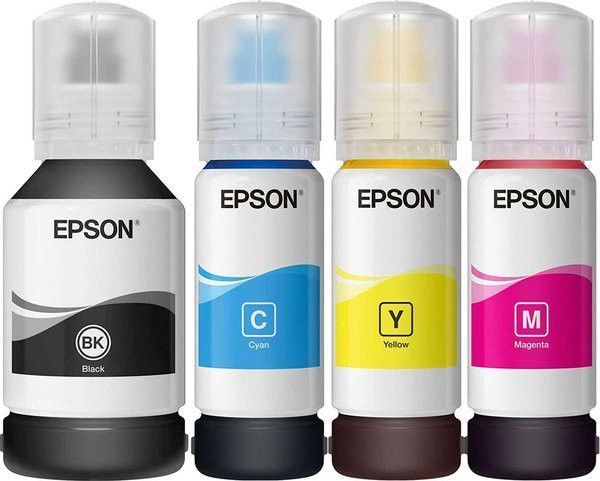 Комплект чорнил Epson 101 B/C/M/Y 1x127 мл + 3x70 мл (C13T03V64A) 29877 фото