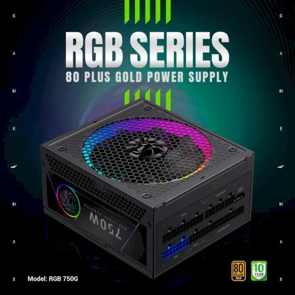 Блок живлення GameMax 750W RGB 750G 160479 фото