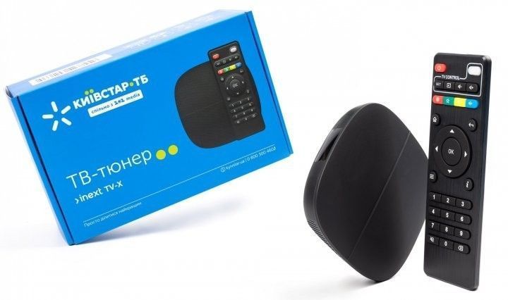 Медіаплеєр iNeXT TV-X (Київстар ТБ 12 міс) 44123 фото