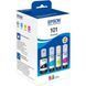 Комплект чорнил Epson 101 B/C/M/Y 1x127 мл + 3x70 мл (C13T03V64A) 29877 фото 1
