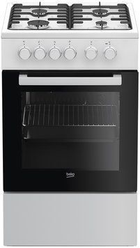 Плита комбінована Beko FSS 52020 DW біла 108696 фото
