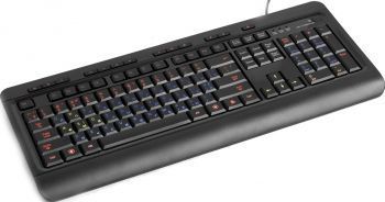 Клавіатура HQ-Tech KB-310FMC USB Multimedia 008320 фото