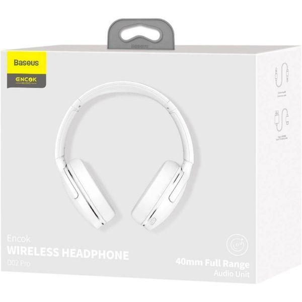 Навушники Baseus Encok D02 Pro White 56097 фото
