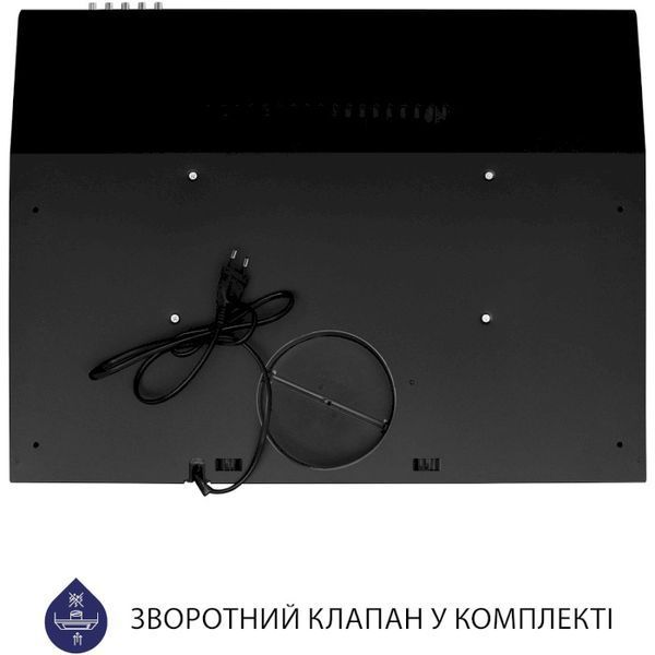Витяжка пласка Minola HPL 612 BL чорна 51276 фото