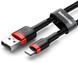 Кабель Baseus Cafule Cable Lightning &ndash; USB 1.0 м 2.4 A Red/Black (CALKLF-B19) 42813 фото 2