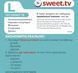 Стартовий пакет SWEET.TV L на 12 місяців (код активації) 48536 фото 2