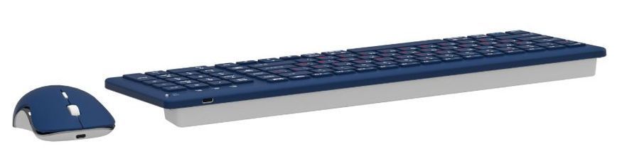 Комплект бездротовий Maxxter KMS-WCM-01BL-UA Wireless Blue (KMS-CM-02-UA) 155135 фото