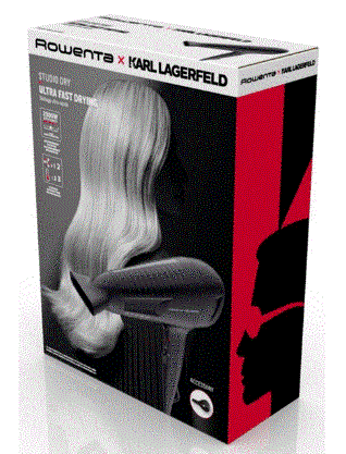Фен Rowenta STUDIO DRY x KARL LAGERFELD CV581LF0 136225 фото