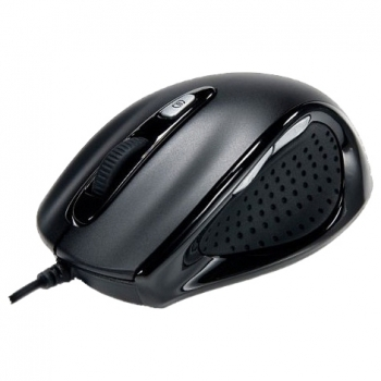 Миша Revoltec Wired Mini Mouse W104 USB Black 22816 фото