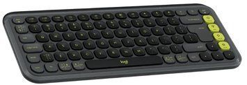 Клавіатура бездротова Logitech POP Icon Keys Wireless Graphite (920-013157) 54907 фото