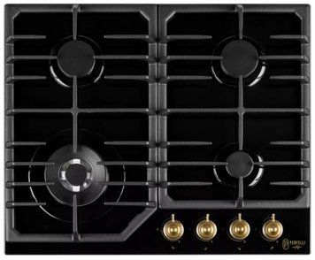 Варильна поверхня газова Perfelli VINTAGE GW69C NERO УТ000004577 фото