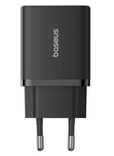 Мережевий зарядний пристрій Baseus Cube Fast Charger Type-C+USB 30W Cluster Black EU (P10111404113-00) 55544 фото