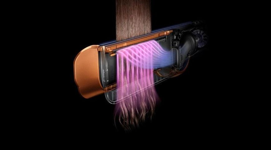 Випрямляч для волосся Dyson Airstrait HT01 Amber Silk (143343-01) UA UCRF STH0042179 фото