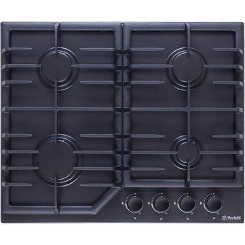 Варильна поверхня газова Perfelli DIAMOND G69C NERO УТ000003957 фото