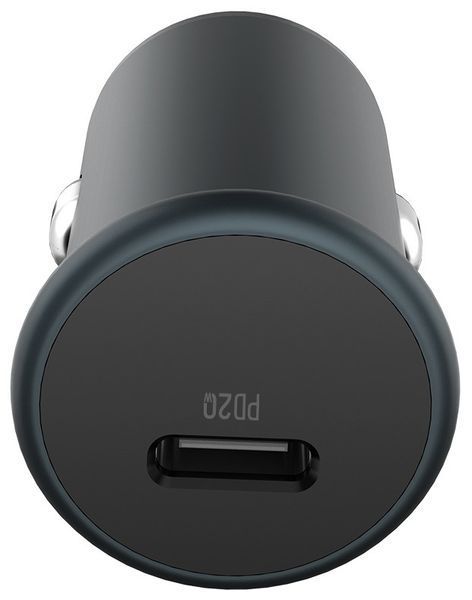 Автомобільний зарядний пристрій ColorWay 1USB Power Delivery Port USB Type-C (20W) Gray 27386 фото