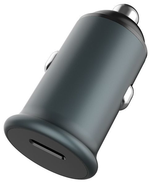Автомобільний зарядний пристрій ColorWay 1USB Power Delivery Port USB Type-C (20W) Gray 27386 фото