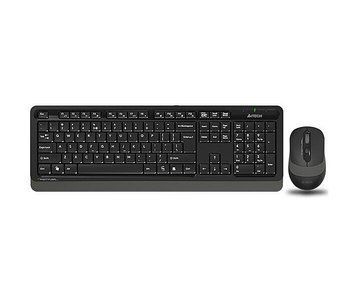 Комплект бездротовий (клавіатура+миша) A4Tech FG1010S Black/Grey 134906 фото