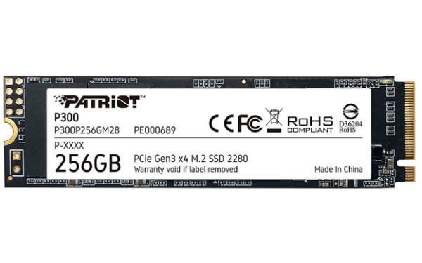 SSD диск Patriot P300 256 GB (P300P256GM28) 37302 фото