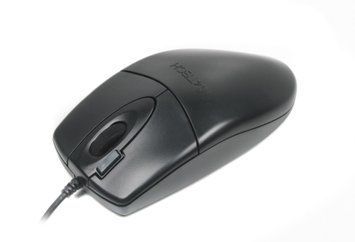 Миша A4Tech OP-620-D USB Black 27243 фото