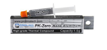 Термопаста Prolimatech PK-Zero Aluminium, шприц, 1.5 г, 8 Вт/мК (PNA-PK-Zero-1.5) 36726 фото