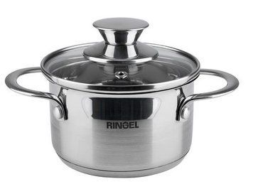 Каструля Ringel Kinder з кришкою 1 л (RG-2006-14) 57227 фото