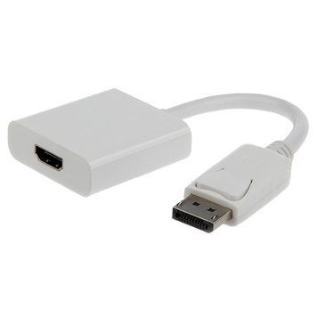 Адаптер Cablexpert DisplayPort to HDMI (A-DPM-HDMIF-002-W) 83091 фото