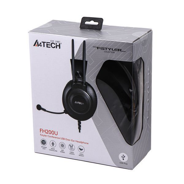 Гарнітура A4Tech Fstyler FH200U Grey 46853 фото