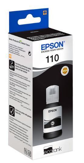 Контейнер з чорнилом Epson 110 для М1100/М1120/М2140/M2110/M3170/M3140/M2170/M2140 XL Black (C13T03P14A) 106051 фото