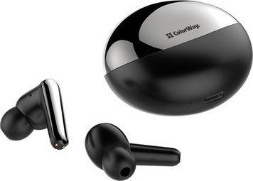 Навушники ColorWay TWS-3 Earbuds Black (CW-TWS3BK) 143304 фото
