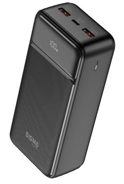 УМБ (Power Bank) Sigma mobile X-power SI30A4QL 30000 mAh PD20W Black 57186 фото