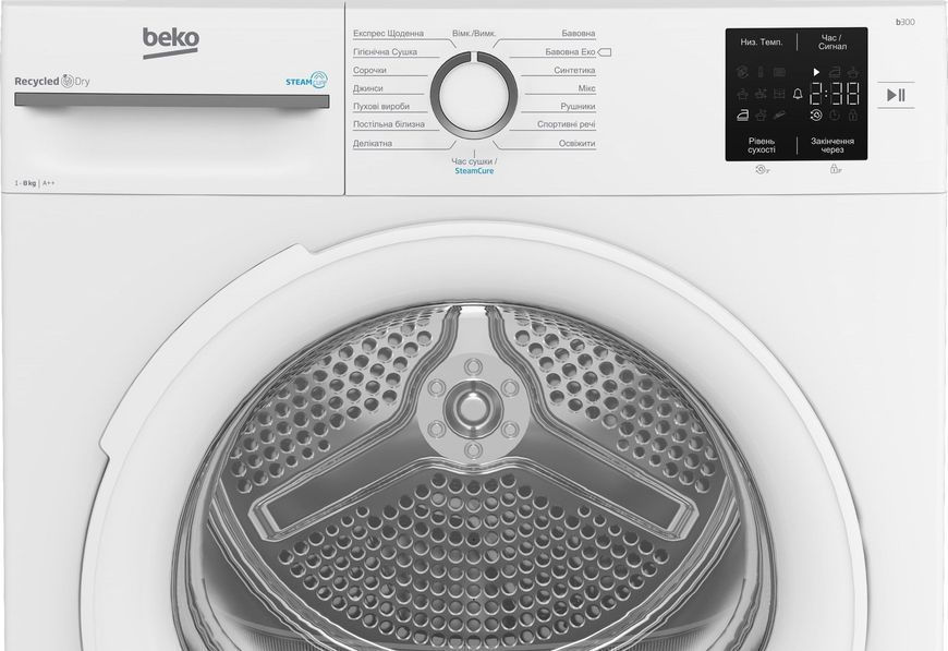 Сушильна машина Beko BM3T38239WW 8 кг 7188303780 фото