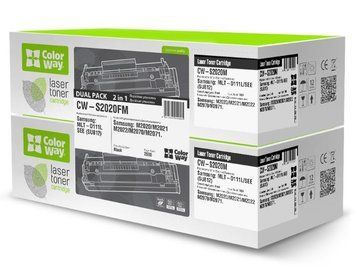 Картридж ColorWay Samsung (MLT-D111S/SEE) SL-M2020/2020W/2070 Dual Pack 2 шт (CW-S2020FM) 62049 фото