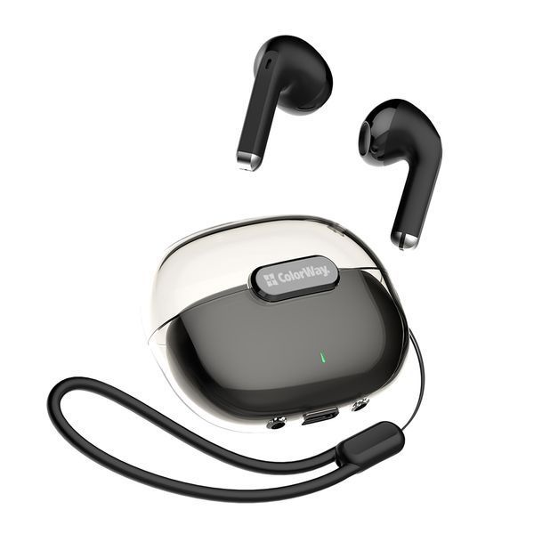 Навушники ColorWay Slim TWS-2 Earbuds Black 143302 фото