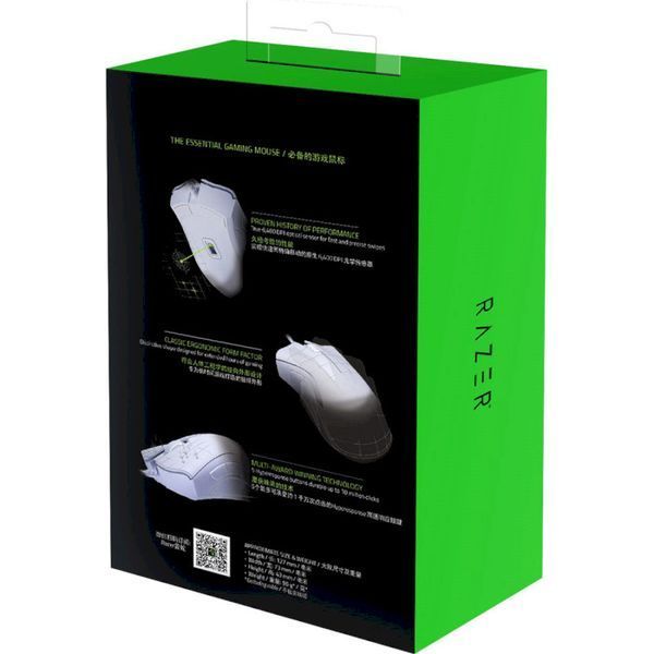 Миша Razer DeathAdder Essential White (RZ01-03850200-R3M1) ігрова 117389 фото
