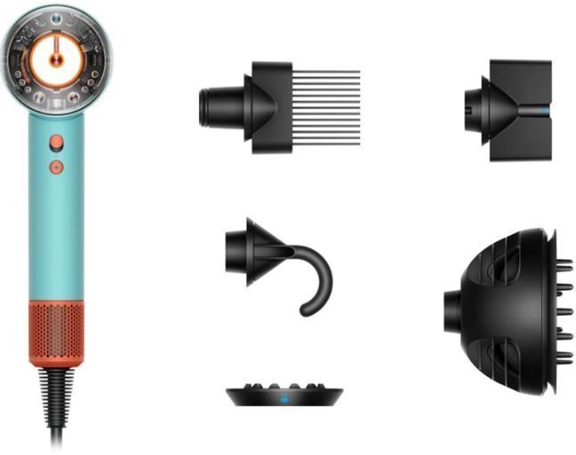 Фен Dyson Supersonic HD16 Nural Ceramic Patina/Topaz (515276-01) STH0024897 фото