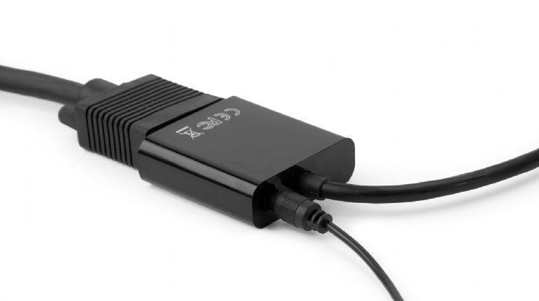 Адаптер Cablexpert HDMI to VGA + 3.5 mm (A-HDMI-VGA-03) 54637 фото